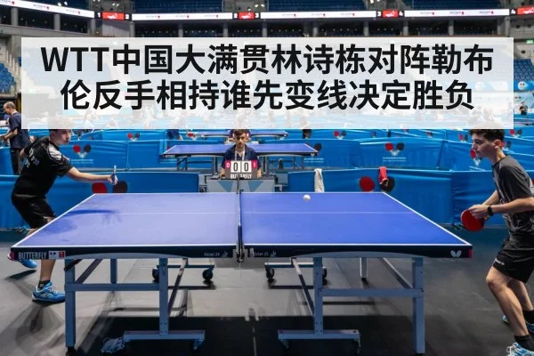table tennis match action