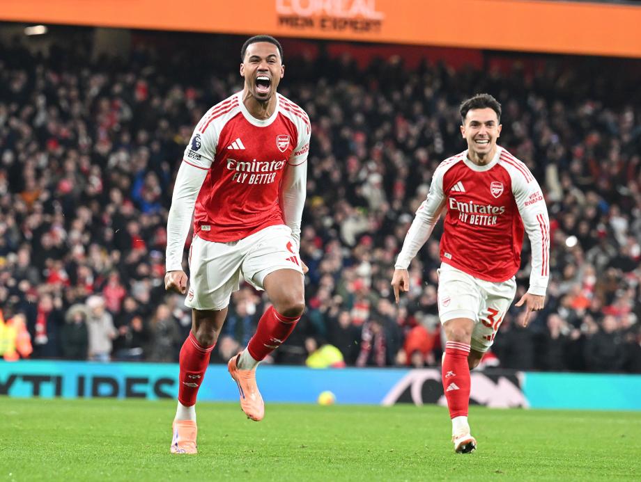 英超-加布里埃尔破门特罗萨德传射 阿森纳大胜维拉